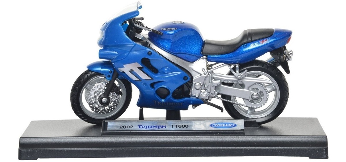 Moto a escala 2002 Triumph TT600