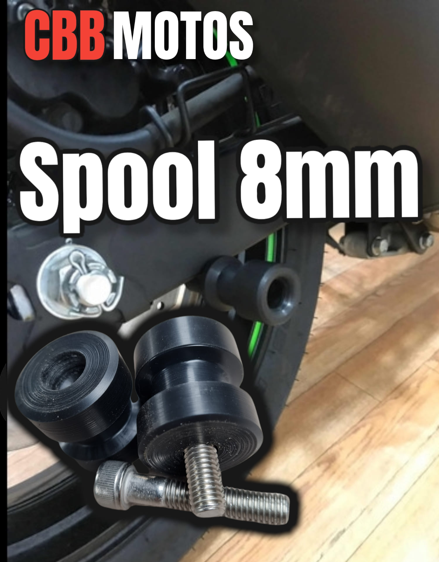 Spool 8mm (el par)