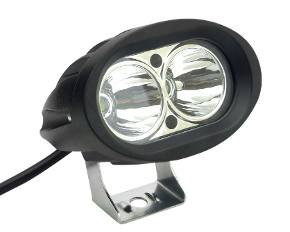 X1 Neblinero 2 LED, Ovalado, 12 Volt Para Moto 121824