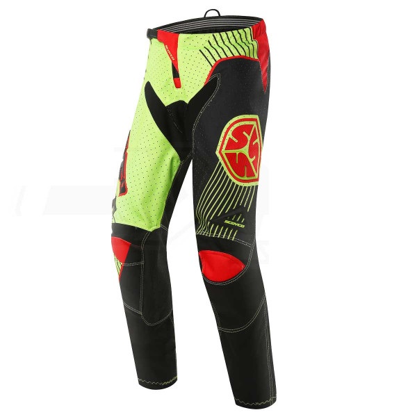 Pantalon para motocross y enduro scoyco verde