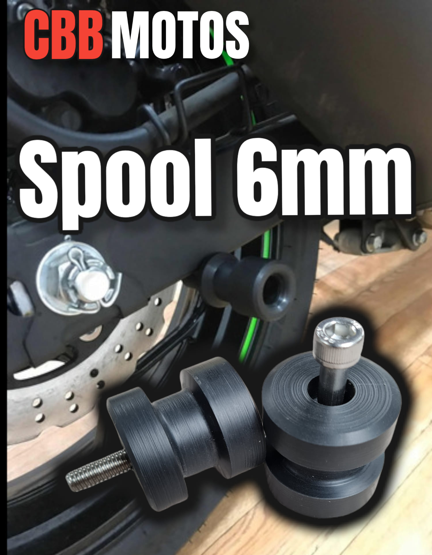 Spool 6mm (el par)