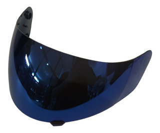 Mica Casco Iridium Azul, Gris (espejada) , Ghb Modelo M-62