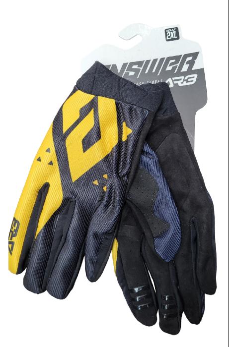 Guantes Answer AR3 BLKYEL