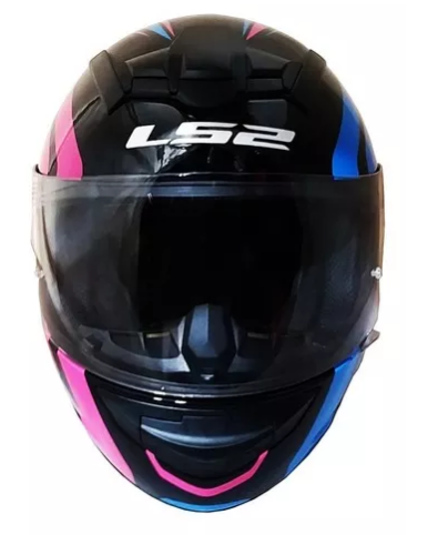 CASCO LS2 FF352 LIGHTER NEGRO AZUL MATTE / M