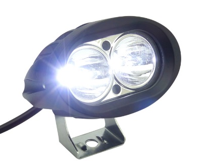 X1 Neblinero 2 LED, Ovalado, 12 Volt Para Moto 121824