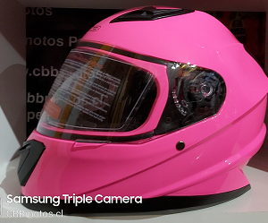 Casco Moto Integral Ghb M-62 Break Rosa Fluo