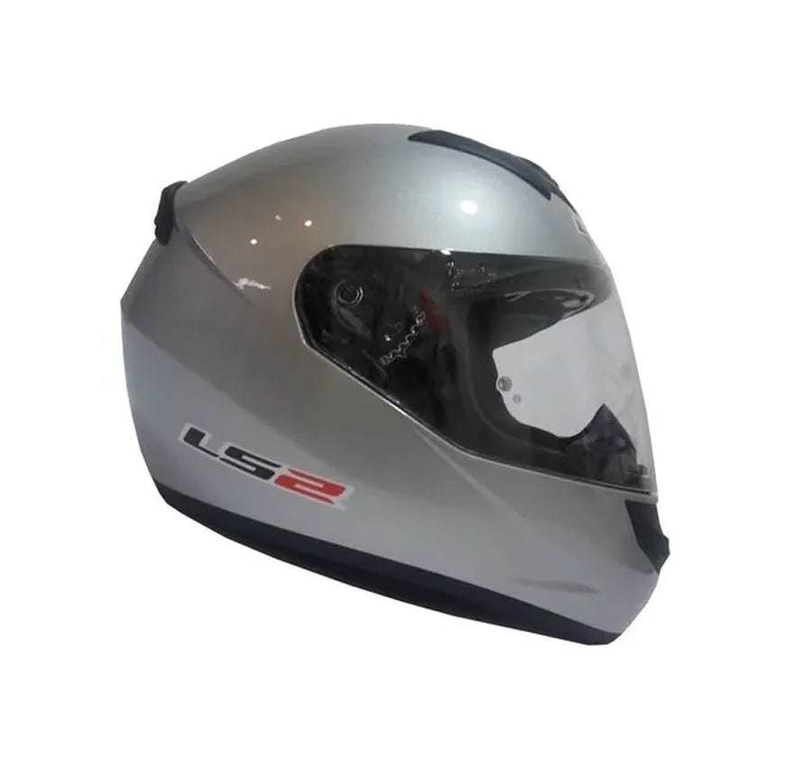 Casco Moto Ls2 Ff 352 Mono Gris (silver)