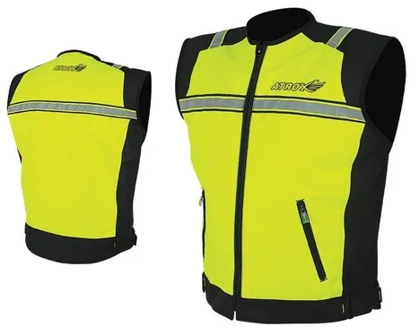 Chaqueta Moto Reflectante De Seguridad Atrox