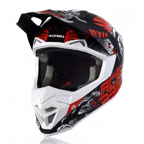 Casco Cross Enduro ACERBIS rojo