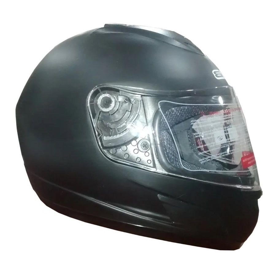 CASCO GHB 626 DOT NEGRO MATTE  